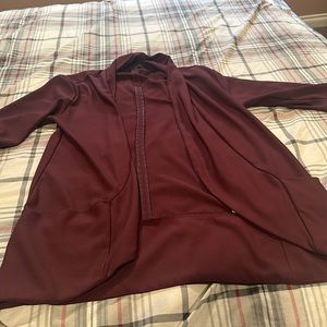 Burgundy Dynamite Blazer